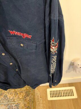 Wrangler PBR embroidered shirt